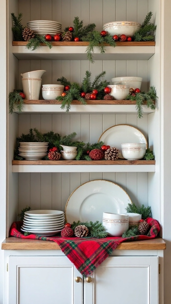 festive cozy transformative customizable kitchen shelves