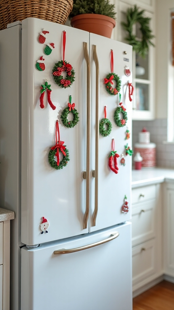 magnetic vertical compact customizable christmas decor