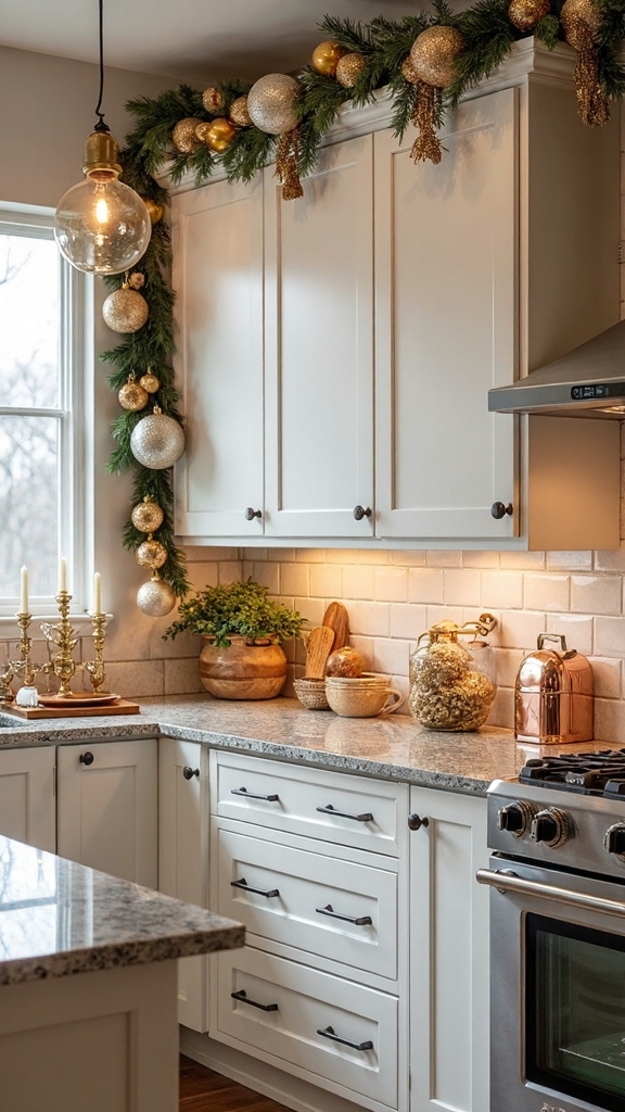 metallic accents sophisticated holiday glamour