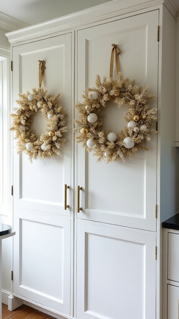 modern luxurious refined wreaths