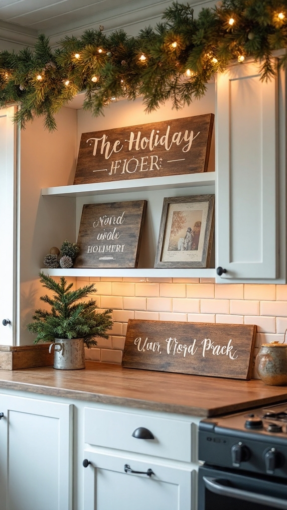 personalized warm storytelling curated holiday display