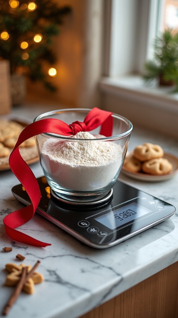 precision cooking with smart scale