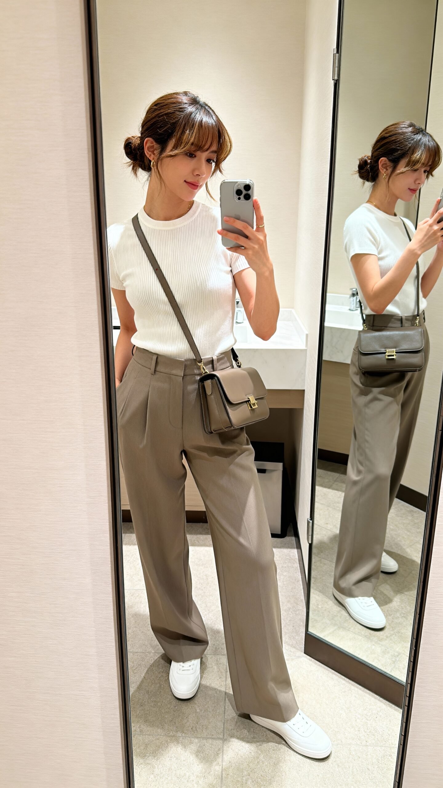 relaxed sophistication for airport fashion