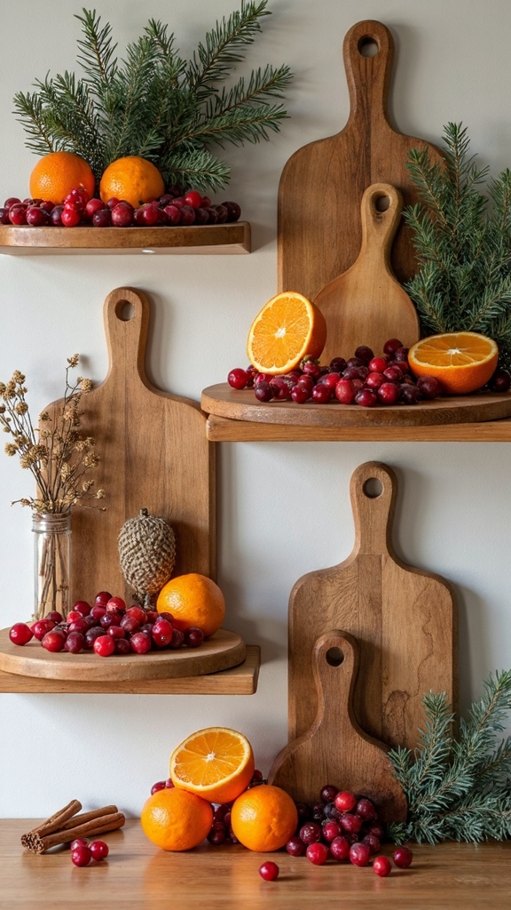 seasonal natural layered aromatic arrangements