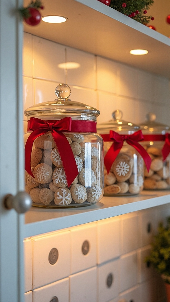showcase festive holiday cookie displays