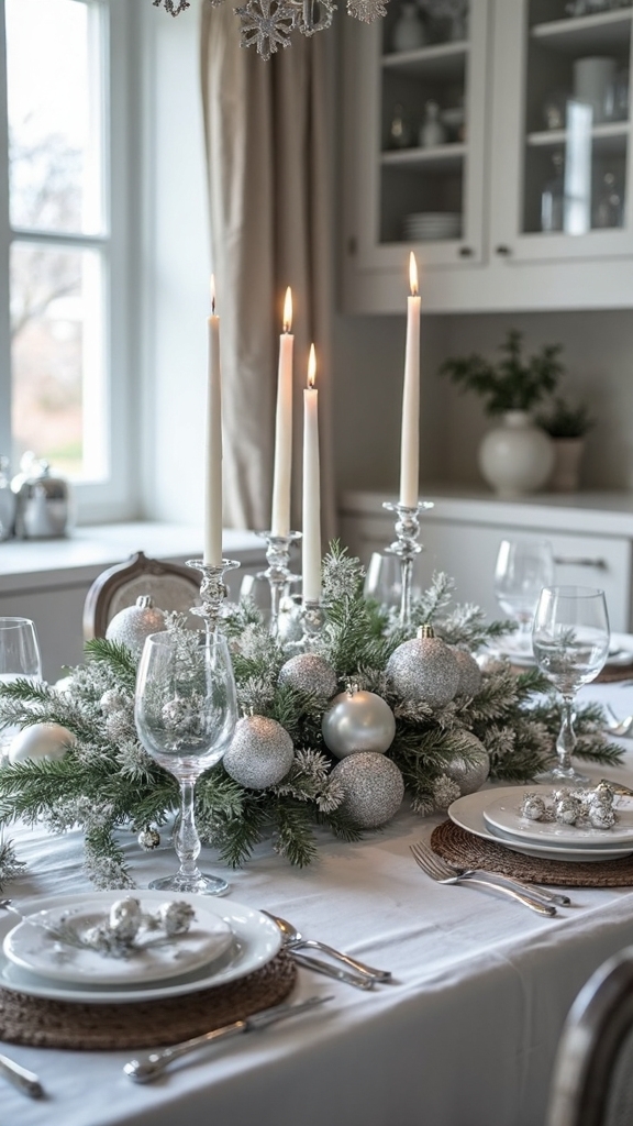 sparkling captivating winter wonderland display