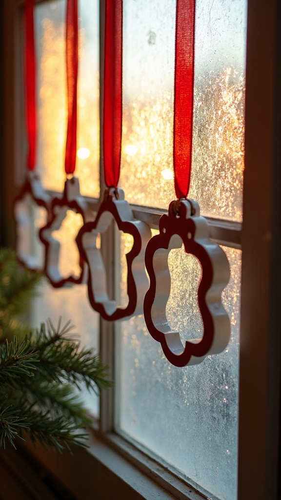 unique repurposed seasonal cookie cutter ornaments