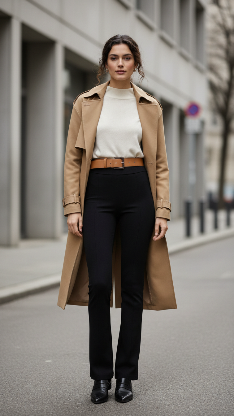 11 Black Flair Leggings Outfit Winter Ideas for Pinterest Aesthetic