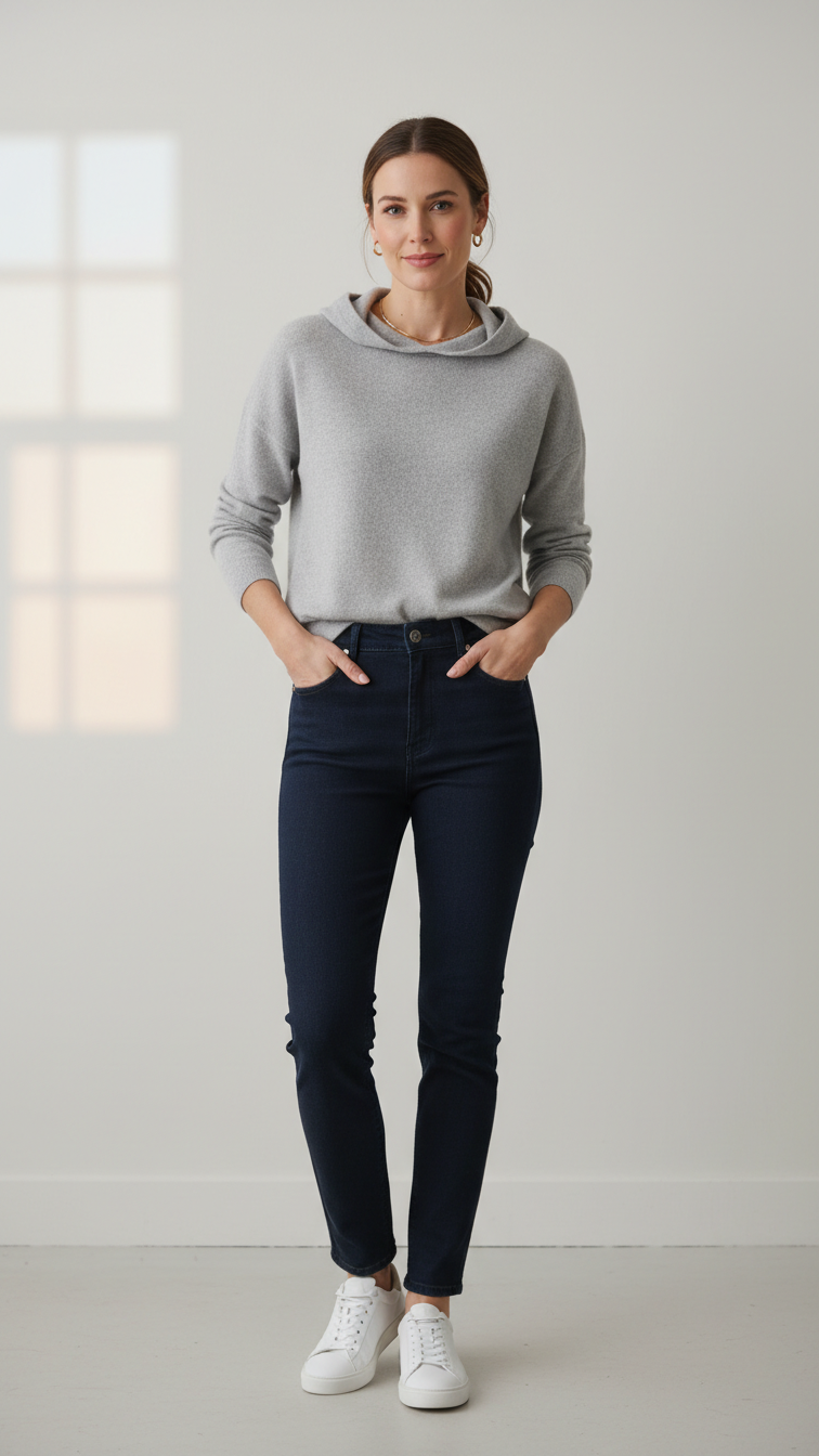 14 Casual Winter Dinner Outfit Ideas With Jeans for Effortless Style