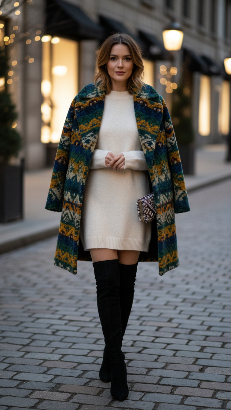 12 Winter Anniversary Dinner Outfit Ideas for a Romantic Night