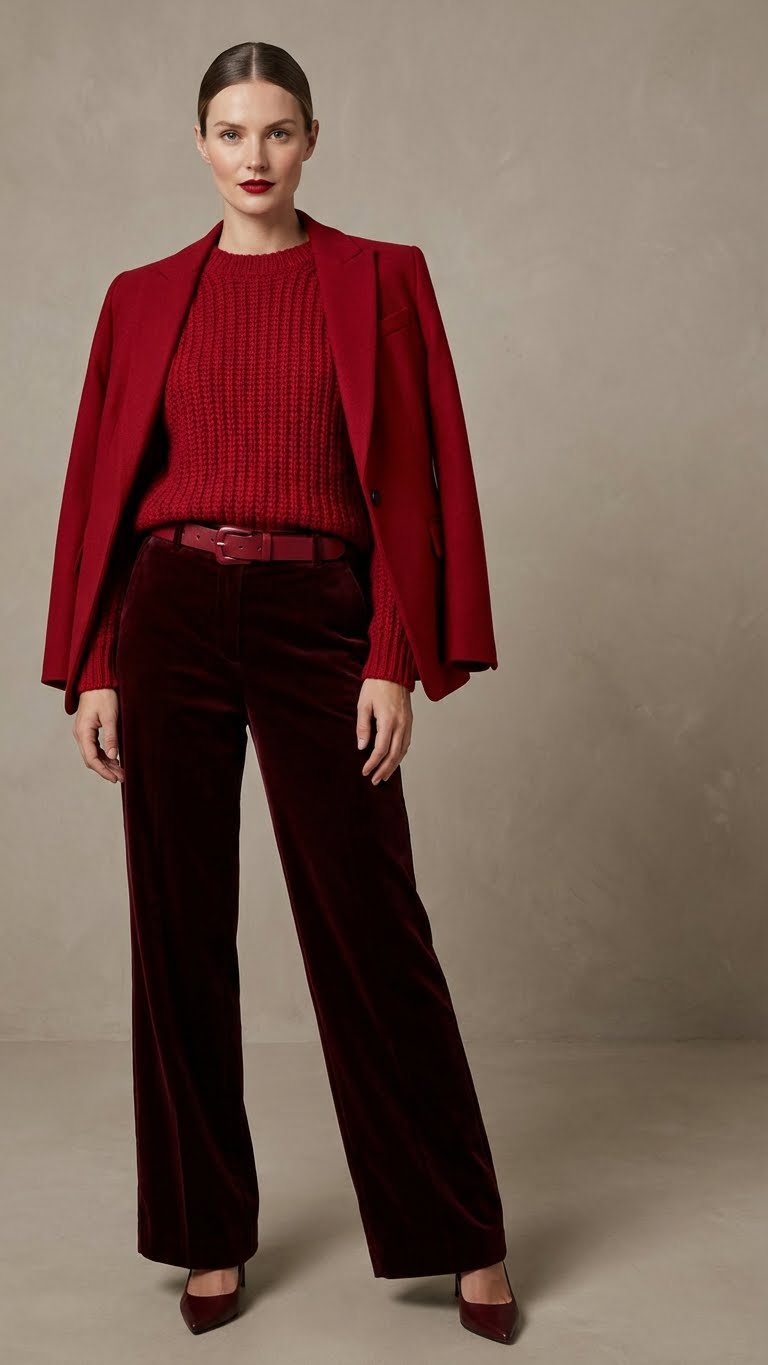 11 Red Dinner Outfit Ideas That Make a Bold Statement