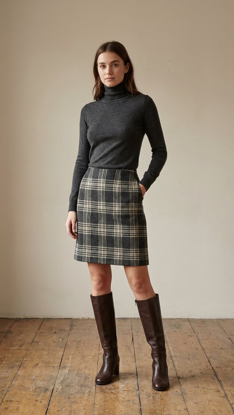12 Outfit Ideas With Winter Skirts That Feel Chic and Cozy