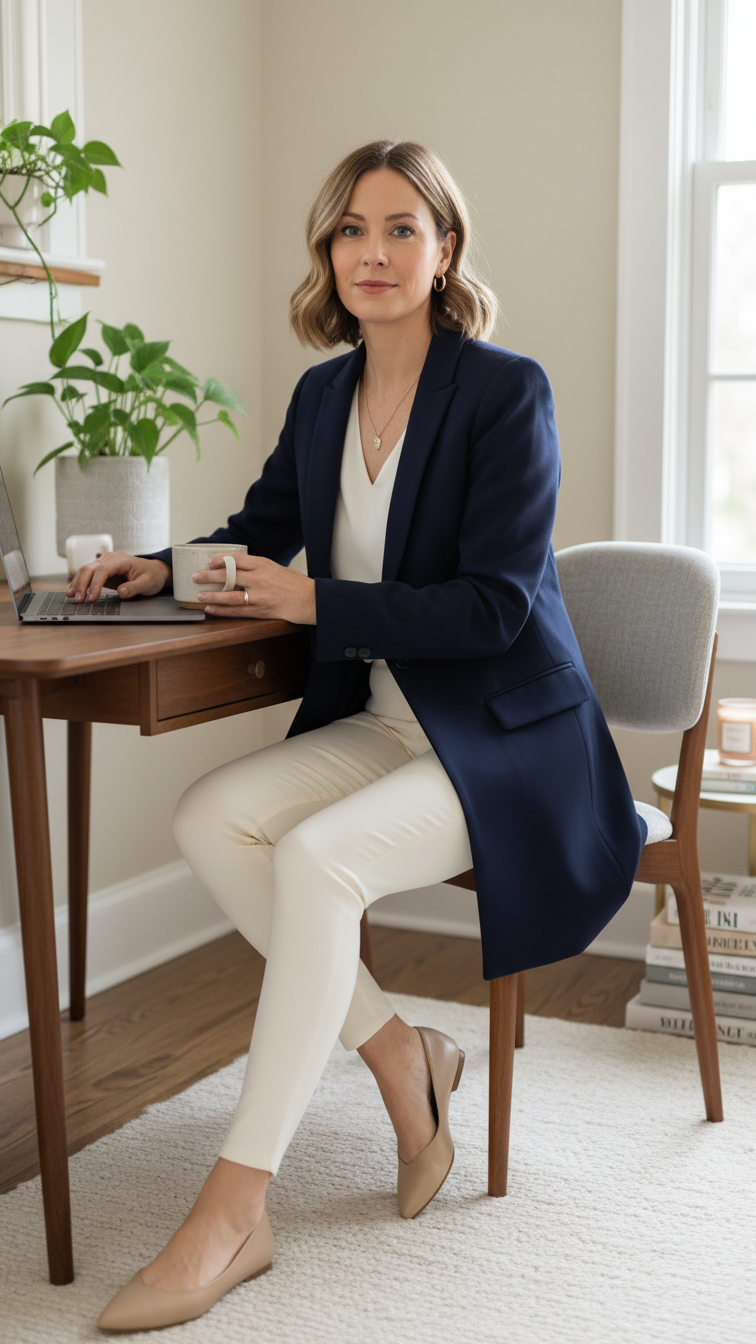 10 Cream Leggings Outfit Winter Ideas for Soft Neutral Style