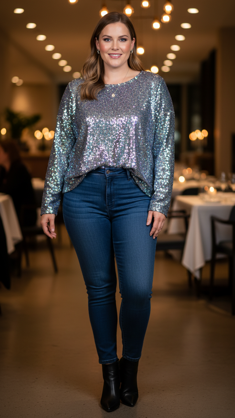 12 Plus Size Winter Dinner Outfit Ideas for Stunning Style