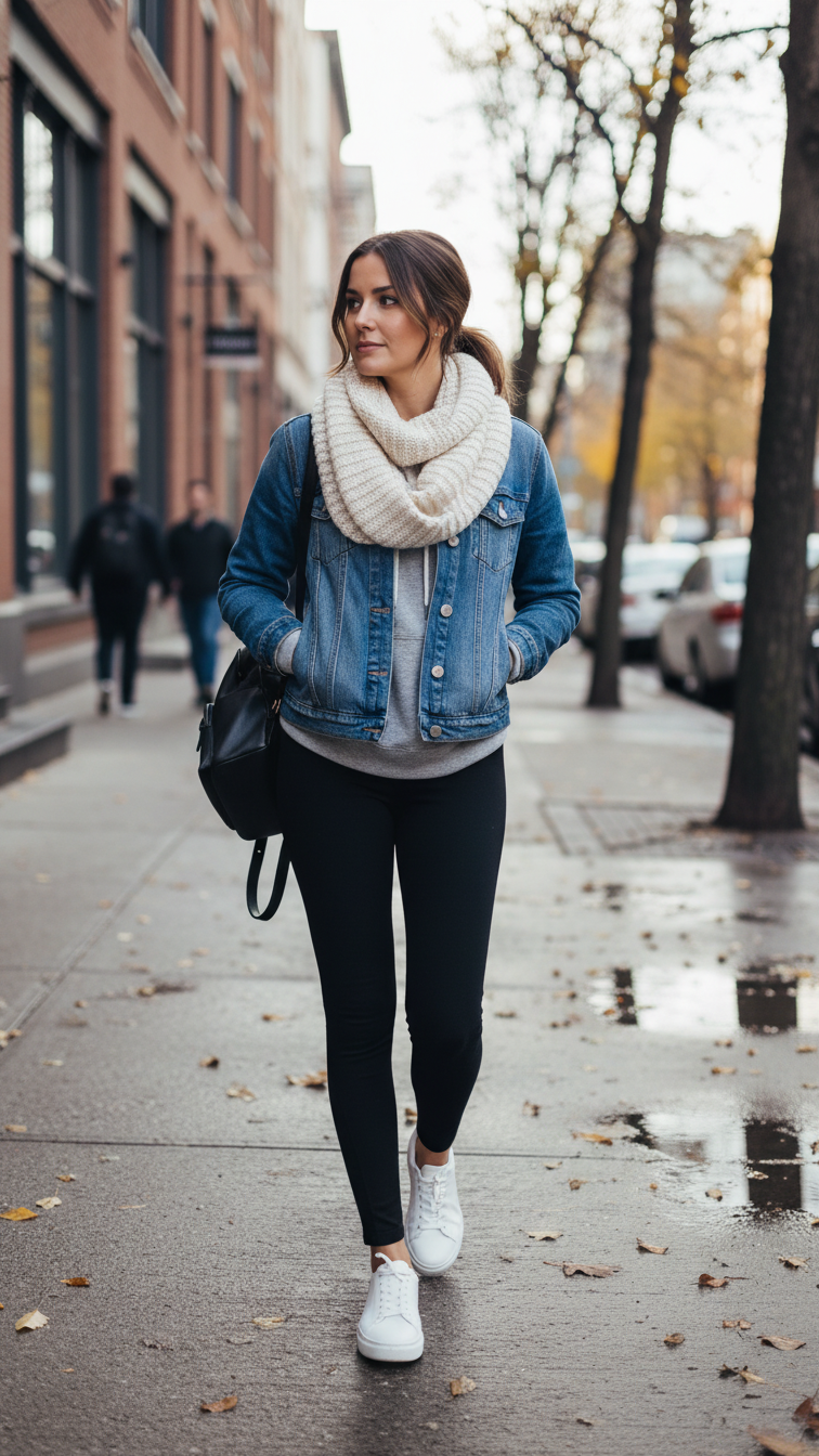 13 Winter Outfits With Black Leggings You Can Wear Anywhere