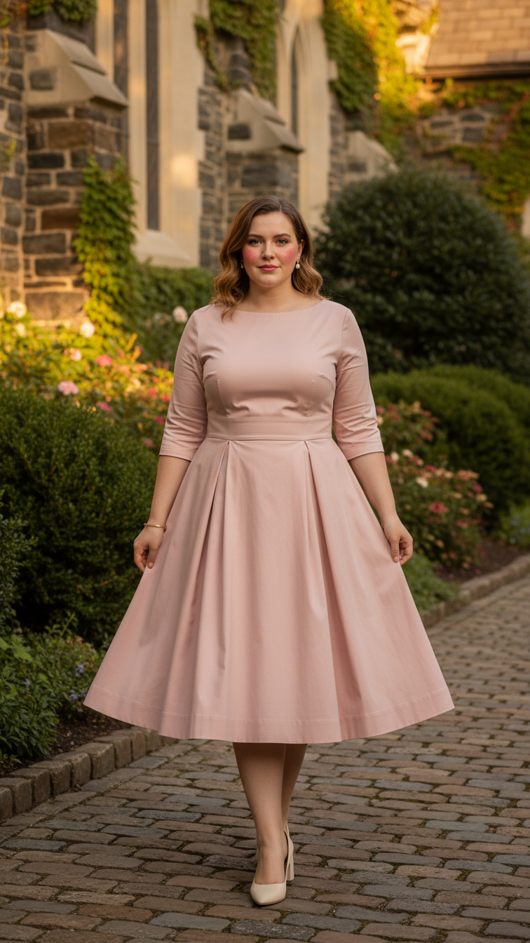 12 Stylish Plus Size Church Outfit Ideas That Celebrate Curves