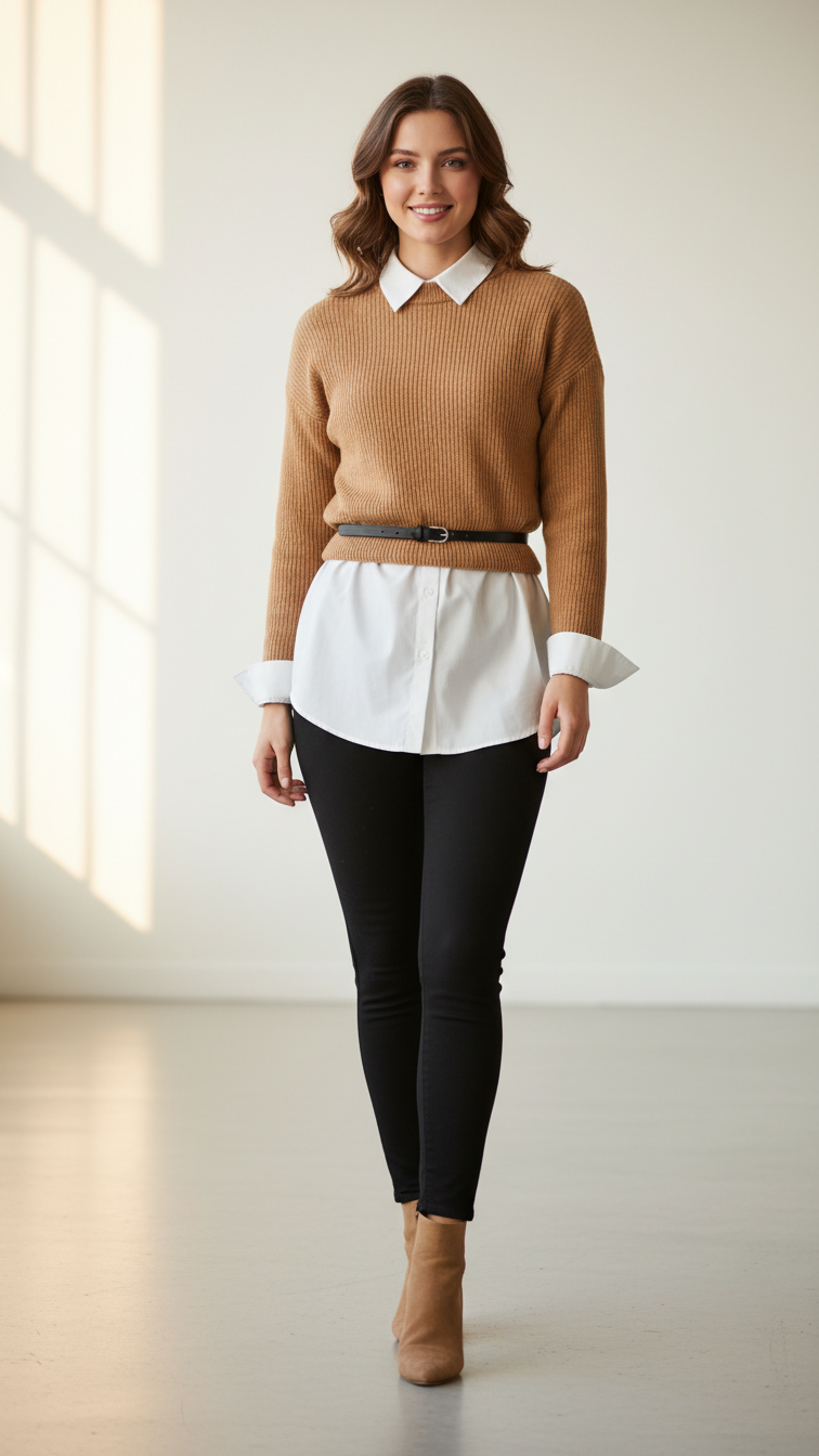 12 Winter Fits With Leggings That Are Comfy & Cute