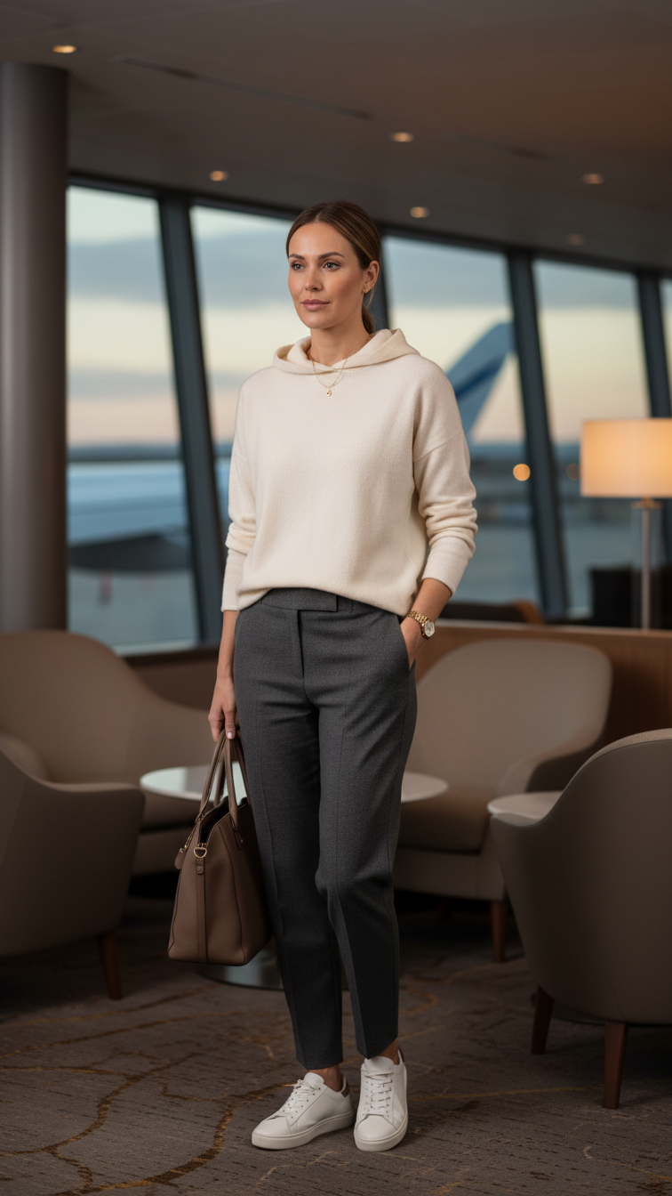 14 Aesthetic Winter Airport Outfit Ideas That Look Pinterest-Perfect