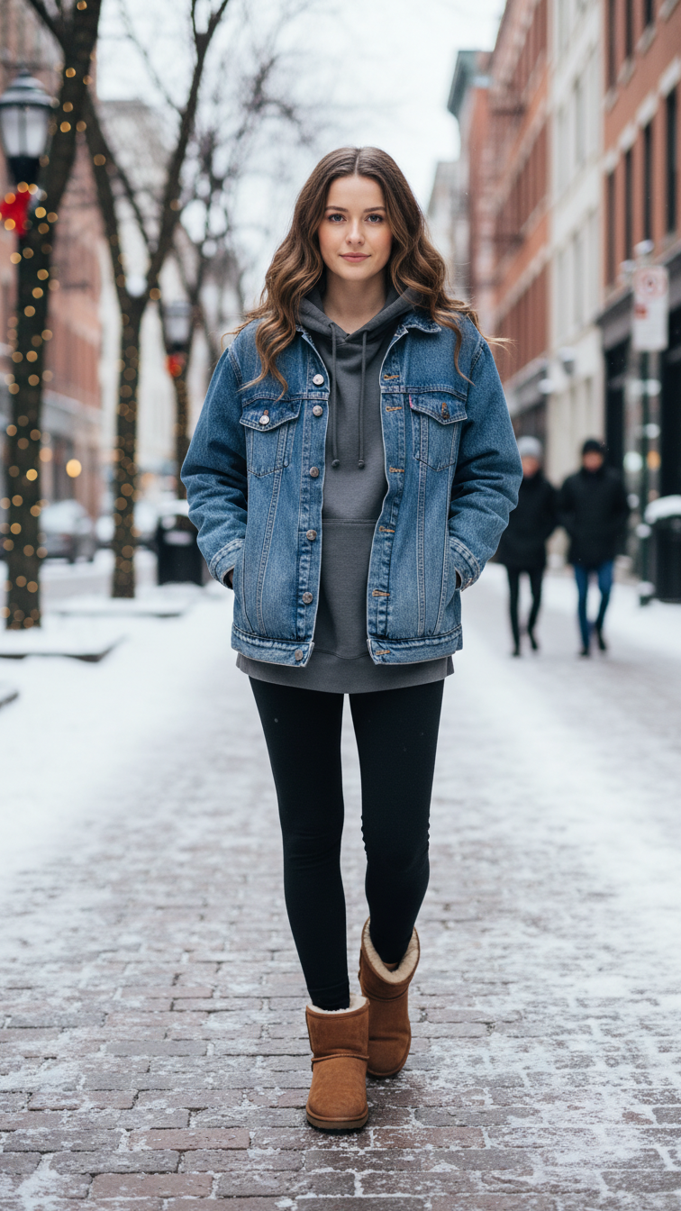 10 Leggings and Uggs Outfit Winter Ideas for Cozy Comfort