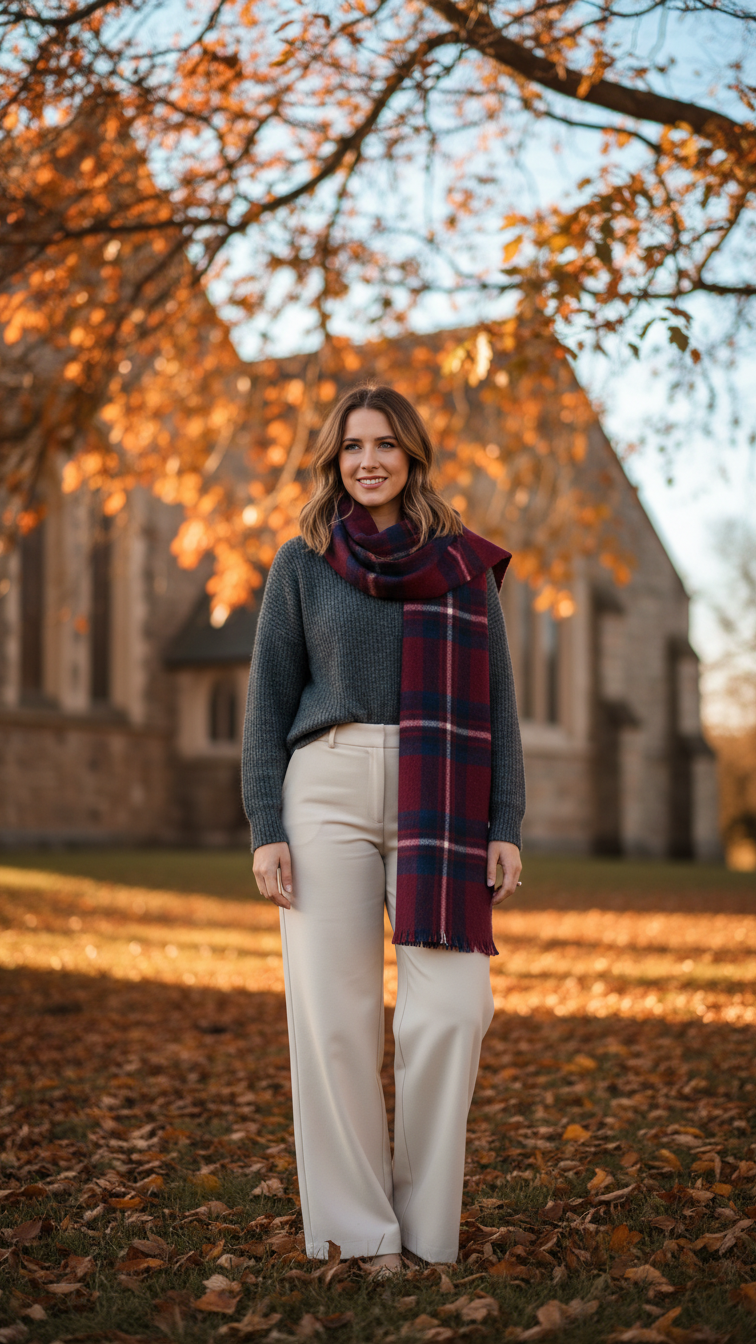 12 Cozy and Cute Fall Church Outfit Ideas for Crisp Sundays