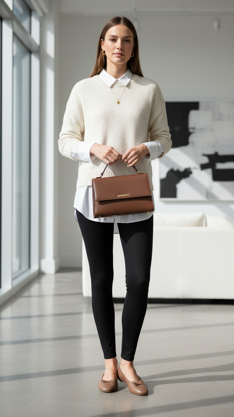 10 Cozy Leggings Outfit Winter Ideas to Stay Warm & Stylish