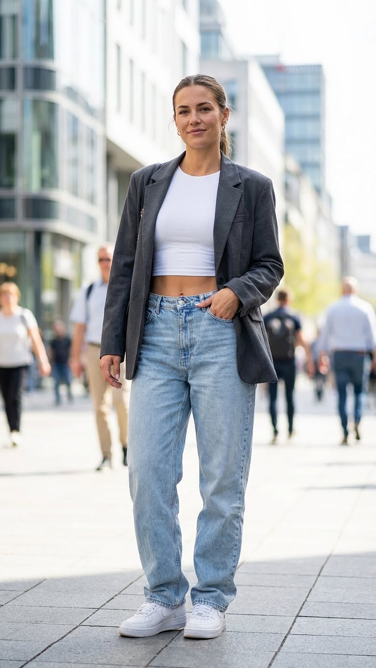 14 Light Blue Baggy Jeans Outfit Ideas That Feel Fresh