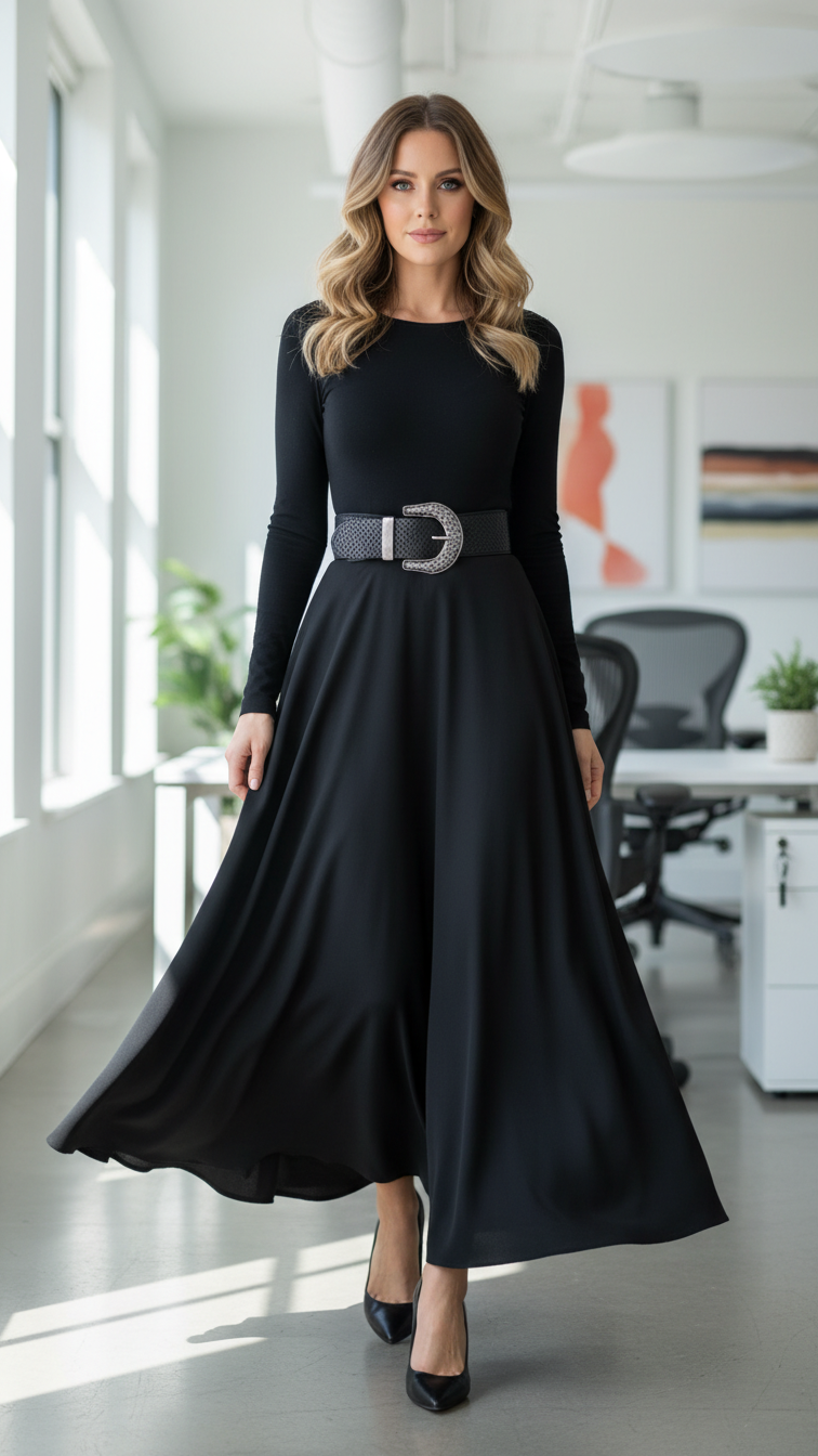 13 Black Skirt Office Outfit Ideas That Never Go Out of Style