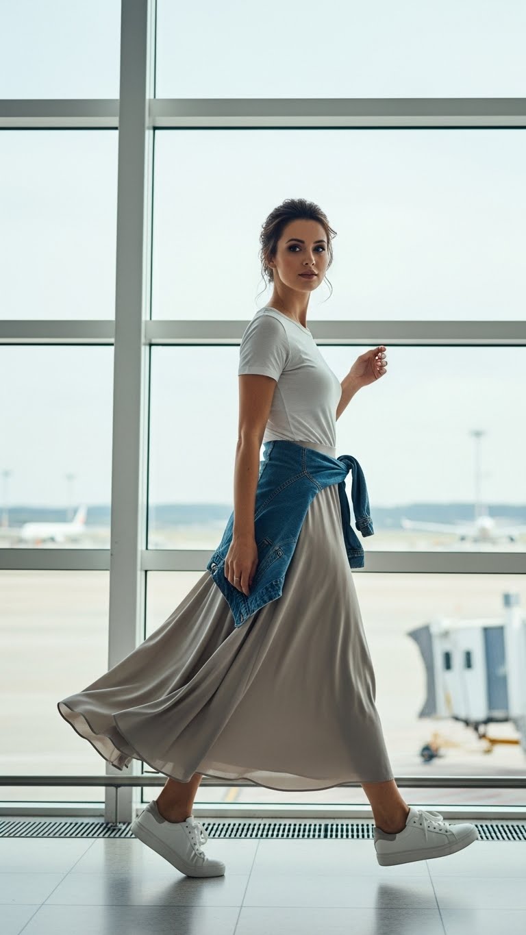 15 Trendy Airport Outfit Ideas Everyone’s Loving Right Now