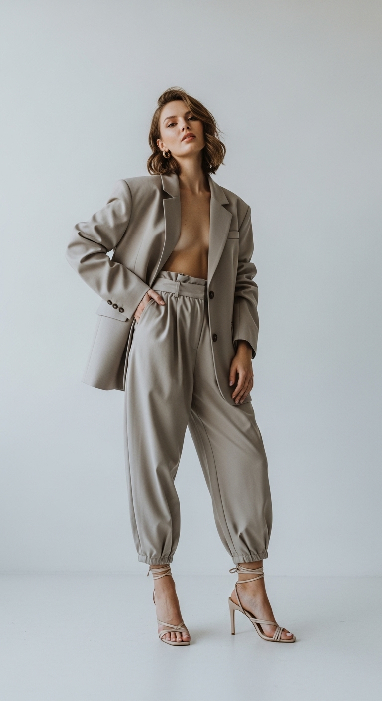 10 Fashion-Forward Balloon Trousers Outfit Ideas