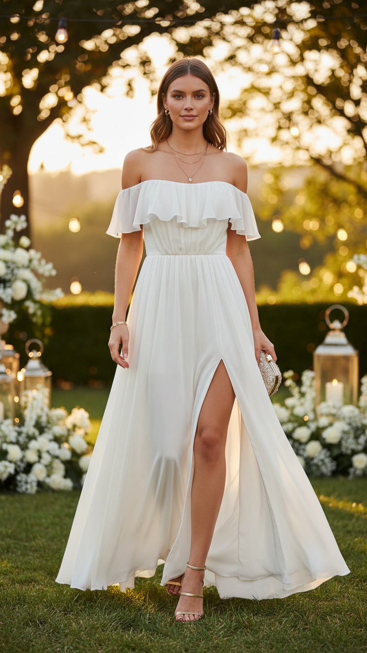 10 White Party Outfit Ideas That Look Clean and Luxe