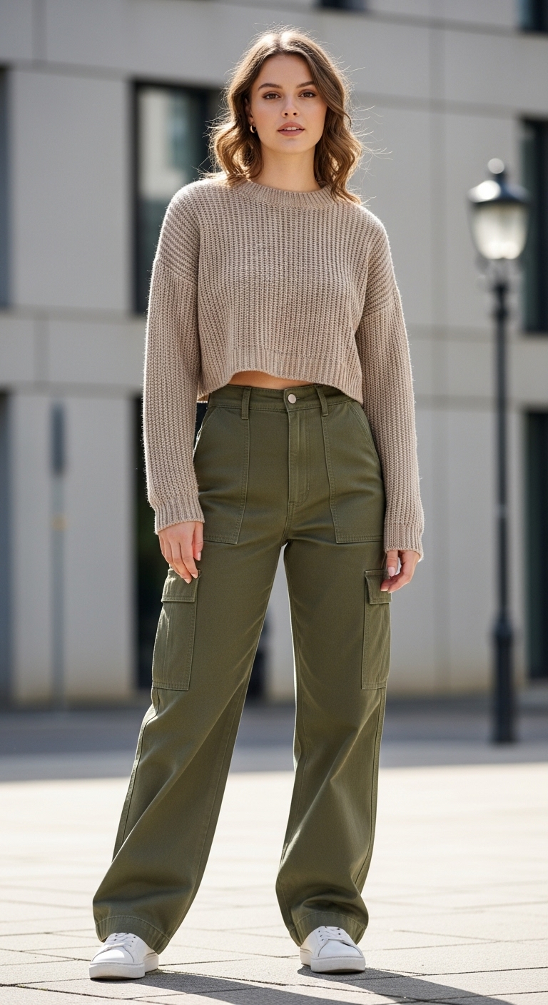13 Cool Cargo Trousers Outfit Ideas with Street Style Edge