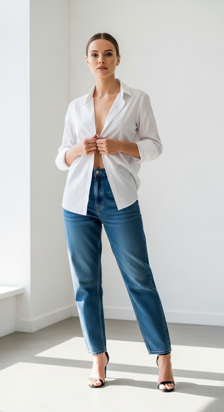 12 Denim Trousers Outfit Ideas That Go Beyond Jeans