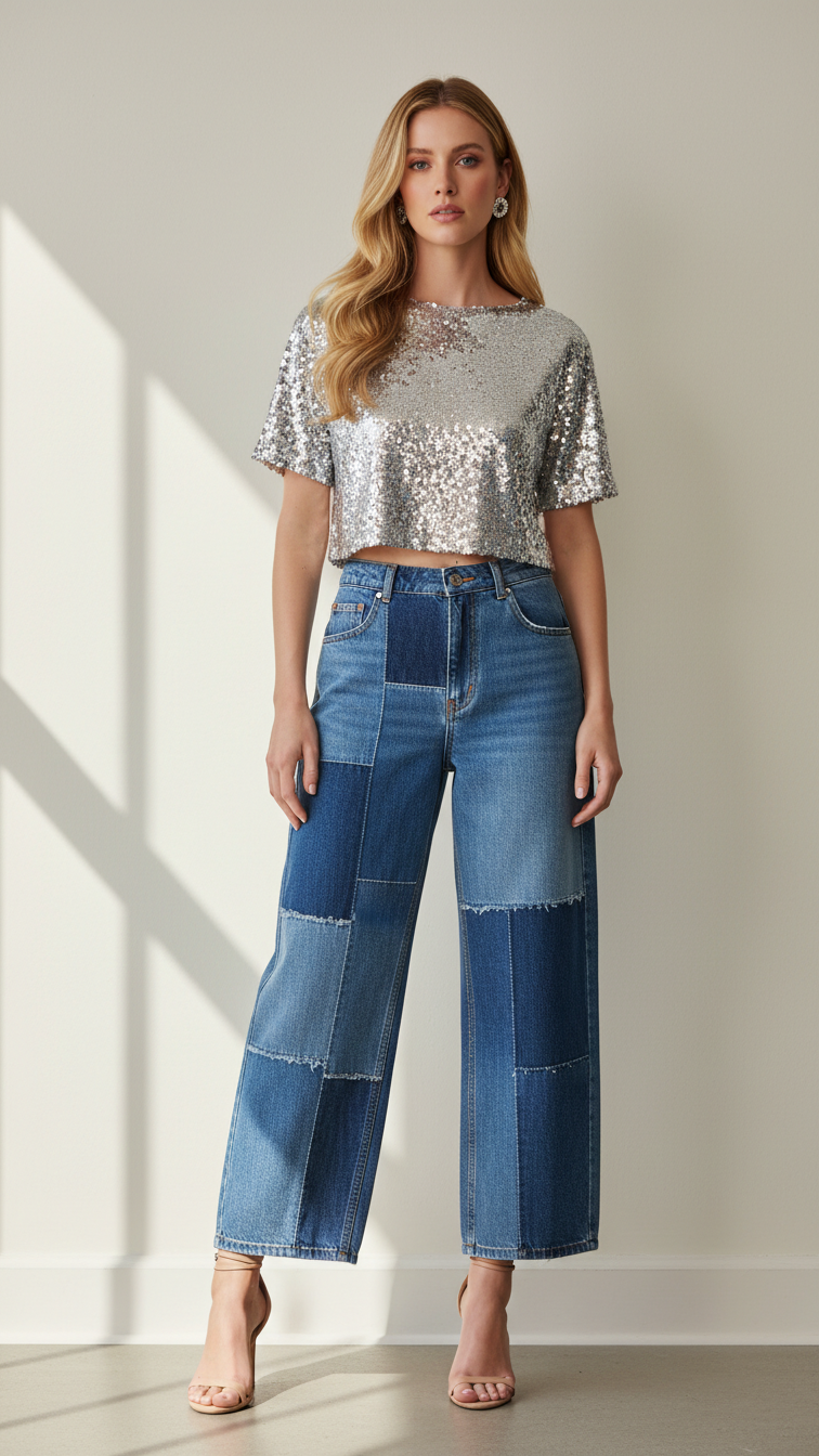 12 Denim and Diamonds Party Outfit Ideas with Edge