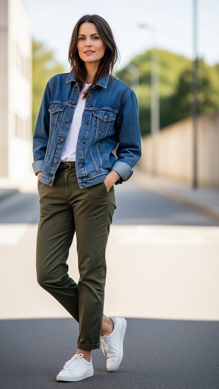 12 Olive Green Trousers Outfit Ideas That Feel Modern and Fresh