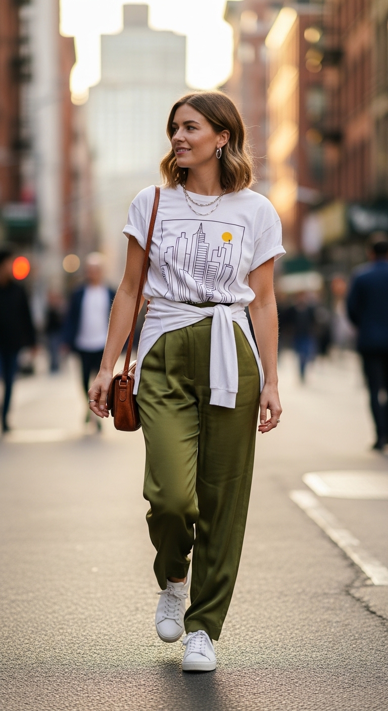 12 Silk Trousers Outfit Ideas for Elegant Styling