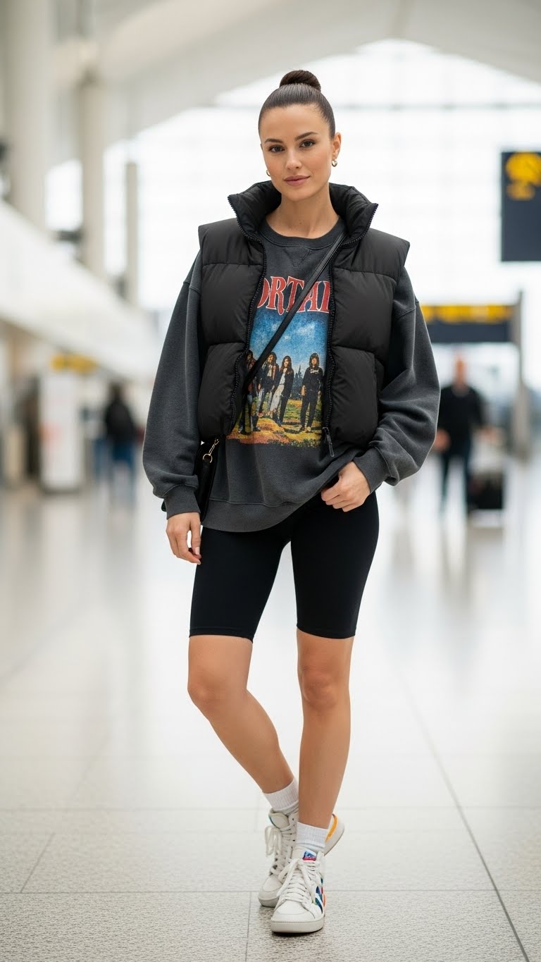 13 Comfy Plane Travel Outfit Ideas for Long Flights
